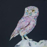 Living on the Edge Owl Print - Lorraine Fletcher Art