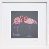 Flamingo Print – Forever - Lorraine Fletcher Art