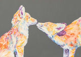Soul Mates Fox Print - Lorraine Fletcher Art
