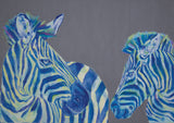 Mom Knows Best Zebras Print - Lorraine Fletcher Art