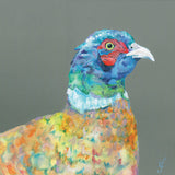 Heads Up Pheasant Print - Lorraine Fletcher Art