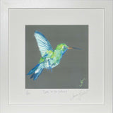 Look to the Future Hummingbird Print - Lorraine Fletcher Art