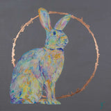 On the Look Out Hare Print - Lorraine Fletcher Art
