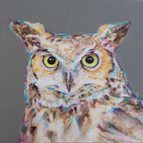 A Late Night Owl Print - Lorraine Fletcher Art