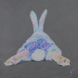 'Bottoms Up' Hare Print - Lorraine Fletcher Art