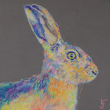'Carpe Diem' Hare Print - Lorraine Fletcher Art