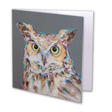 A Late Night Greeting Card - Lorraine Fletcher Art