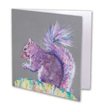 Purple Haze Greeting Card - Lorraine Fletcher Art