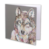 Auroras Gaze Greeting Card - Lorraine Fletcher Art