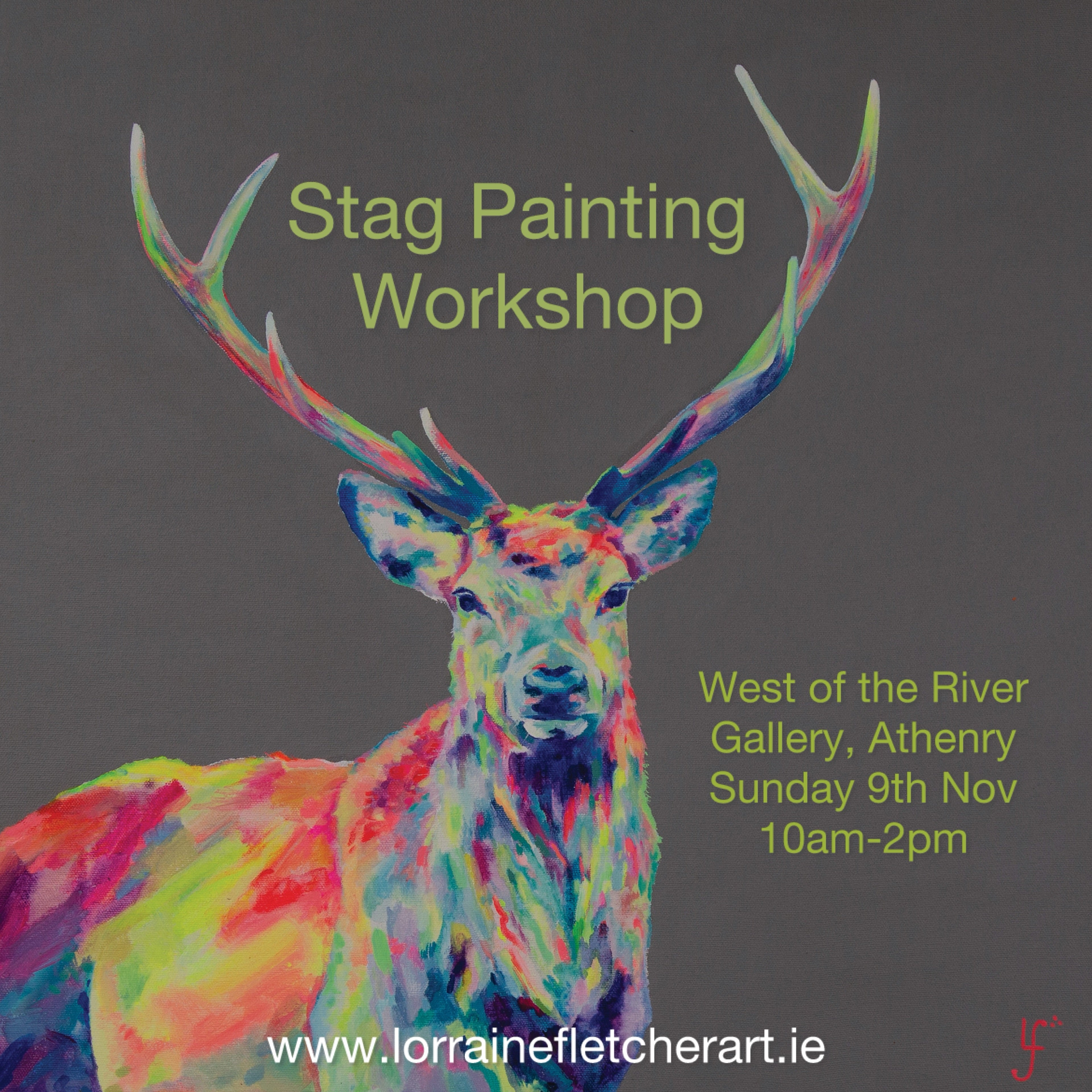 Stag Art Workshop - Sunday 9th  November 2025