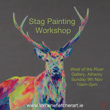 Stag Art Workshop - Sunday 9th  November 2025