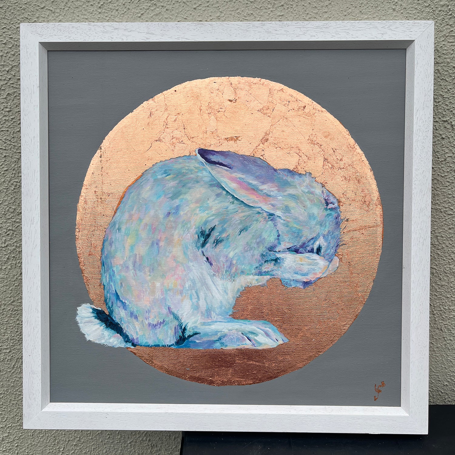 This too shall pass hare painting