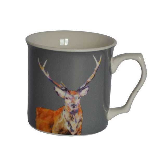 Stag Night Stag Mug - Lorraine Fletcher Art